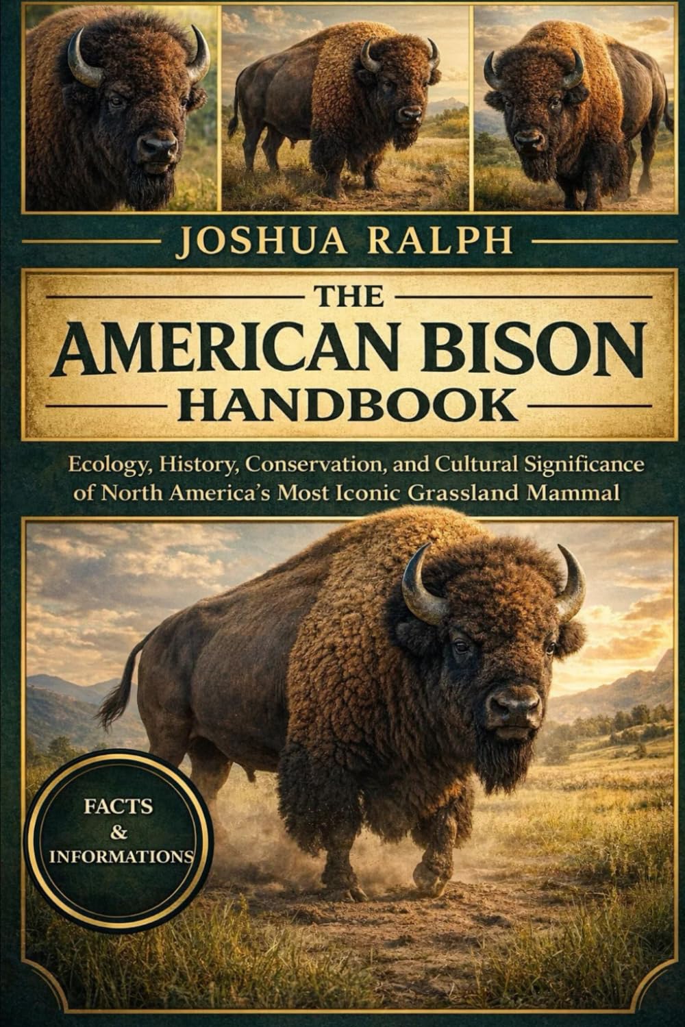 THE AMERICAN BISON HANDBOOK: Ecology, History, Conservation, and Cultural Significance of North America’s Most Iconic Grassland Mammal