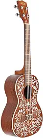 Kala Kit inicial oficial de ukulele Tenor da série Learn To Play Mandy Harvey Signature com sintonizador de encaixe, bolsa de apresentação personalizada e guia de início rápido (KALA-LTP-MH)