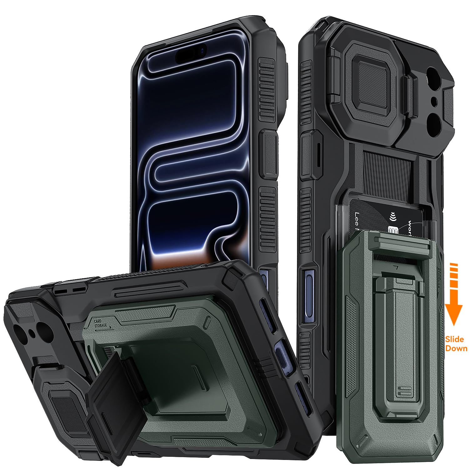 Photo 1 of Nofnus iPhone 17 Pro Max Wallet Case