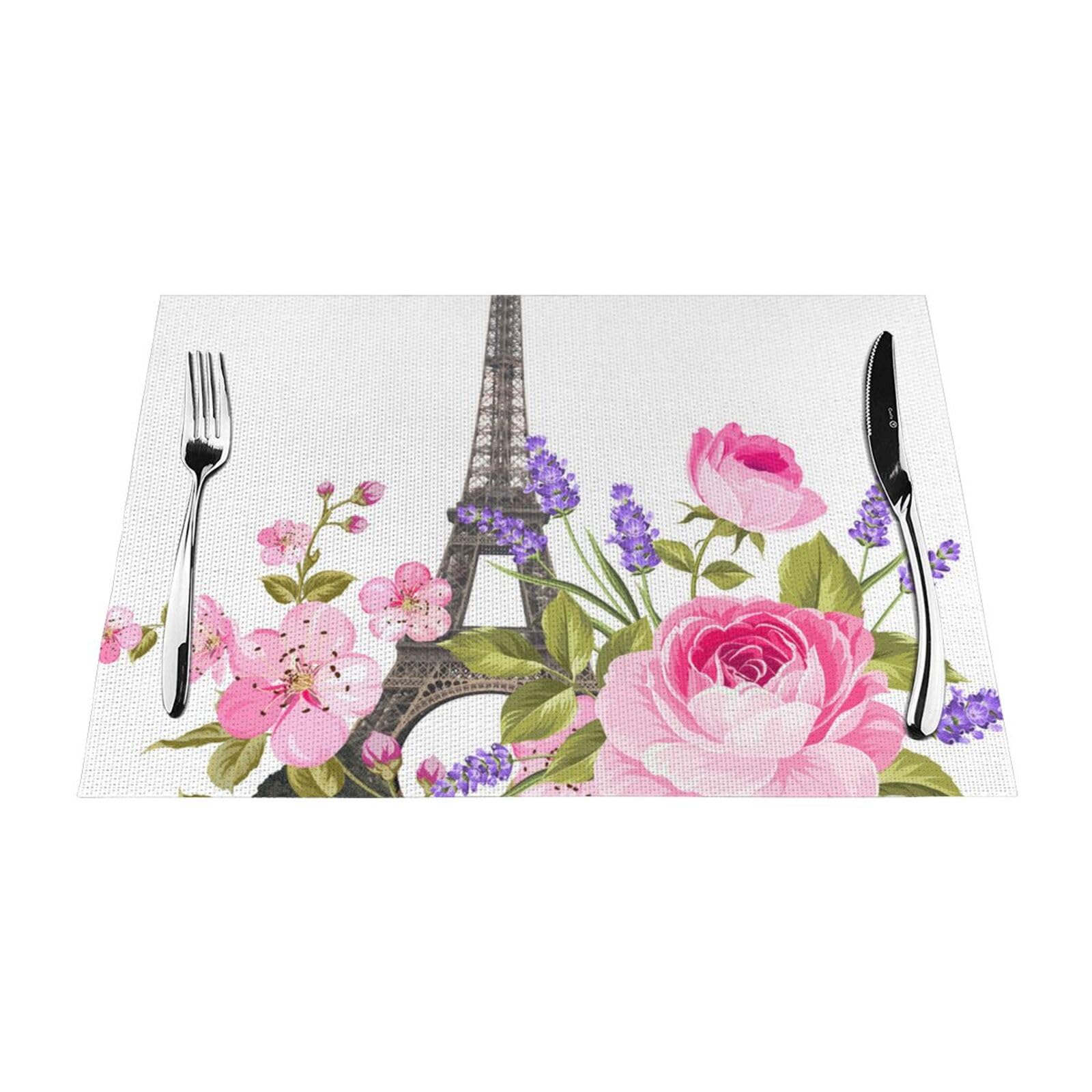 Set de table Tour Eiffel 30x45 lavable et résistant à la chaleur