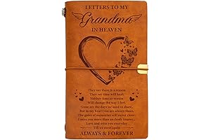 Letters to Grandma in Heaven: A Memory Book to Capture Your Favorite...