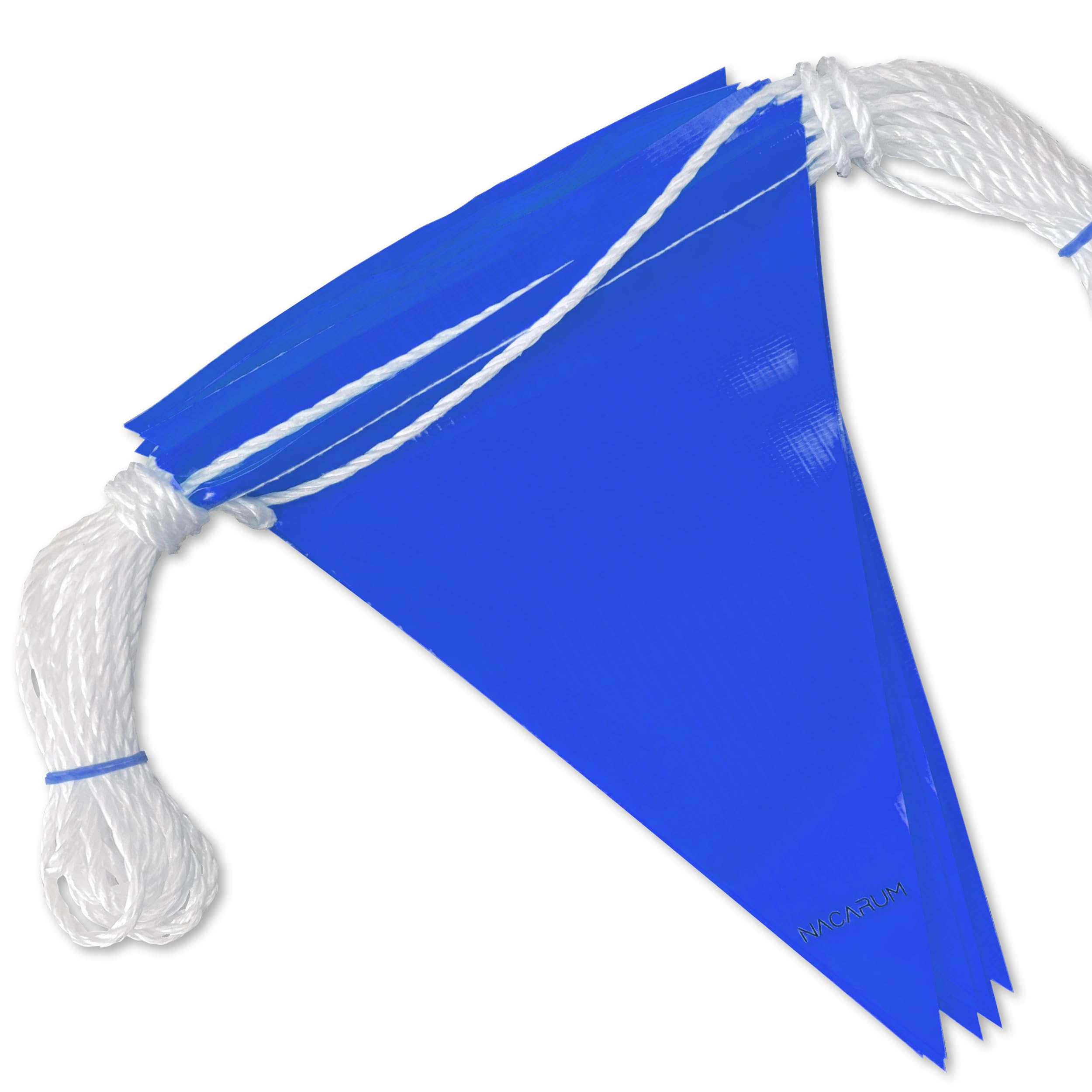 Fluorescent Orange OSHA Perimeter Marking Flags (102FT string) Warn of hazardous areas, traffic control.Marking construction sites, scaffolding, sporting events, private property. — Amazon image 10