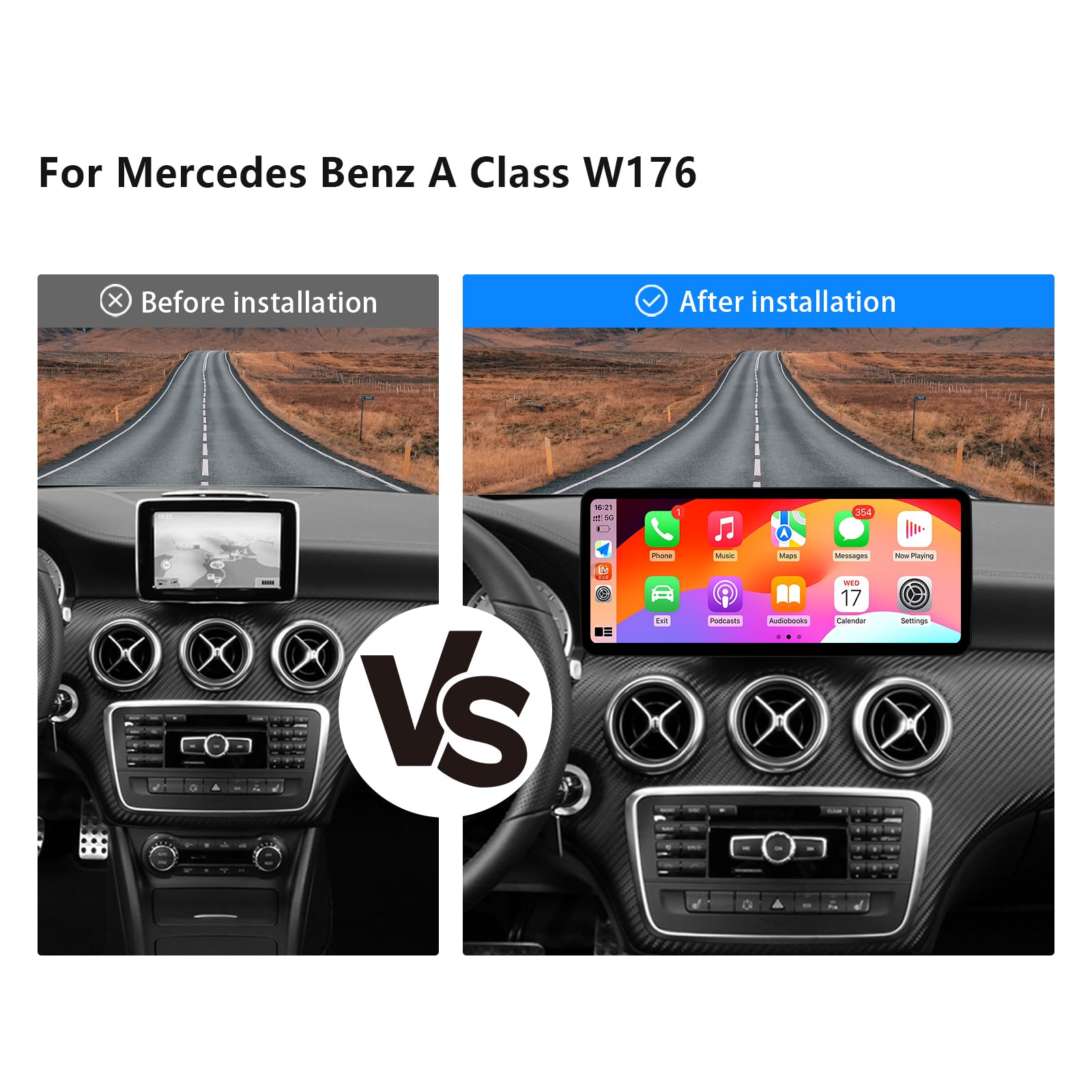 Amazon.com: Ultra Narrow 12.3 Inch 1920 * 720 Android Auto Radio