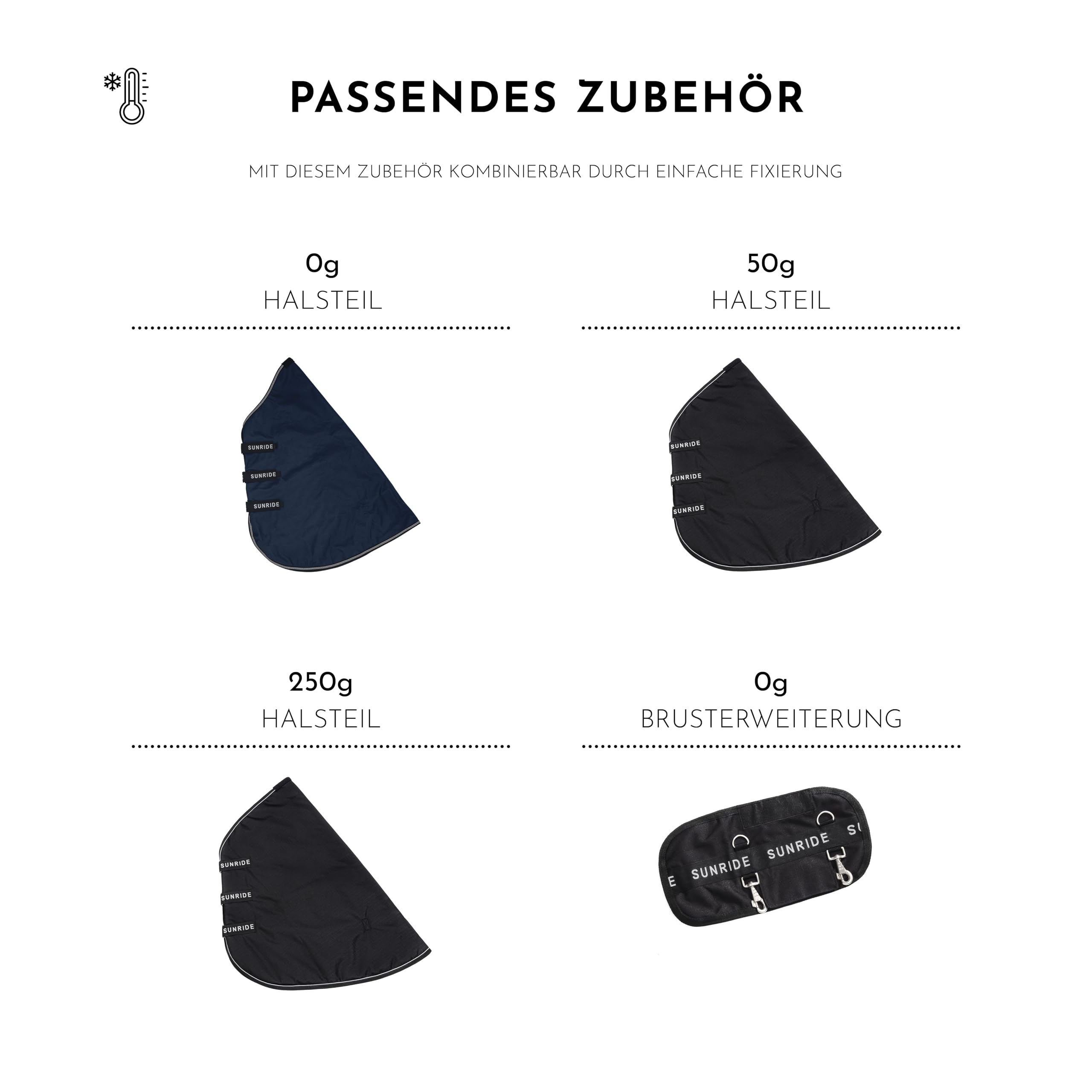 Equestrian Essentials Coperta Da Turnout 1200D, 50g - Foto 7