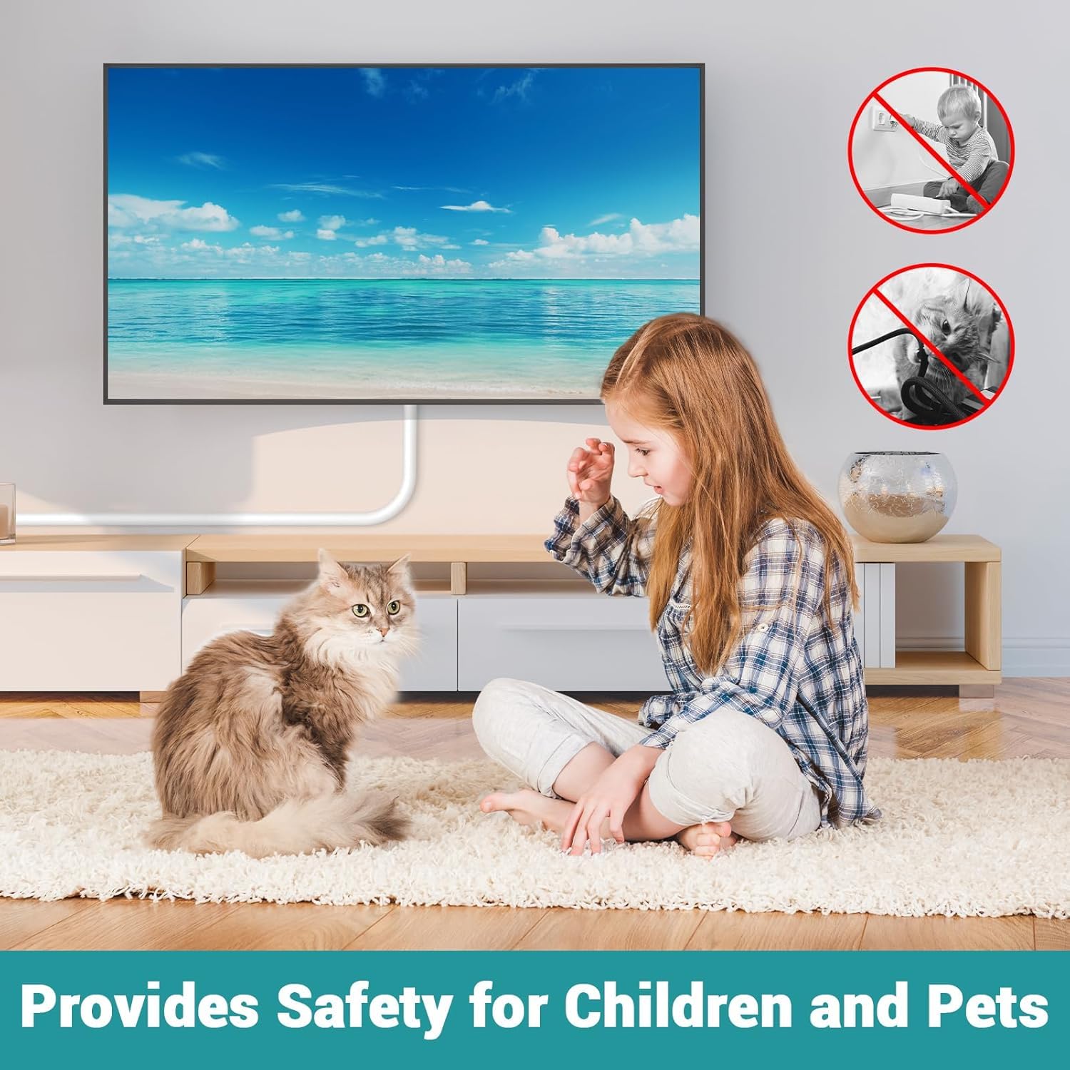 6PZ Canalina 15x10 Mm 2 Metri Per Cablaggi In Plastica Passacavi Bianco Coprifili A Parete Con Copertura