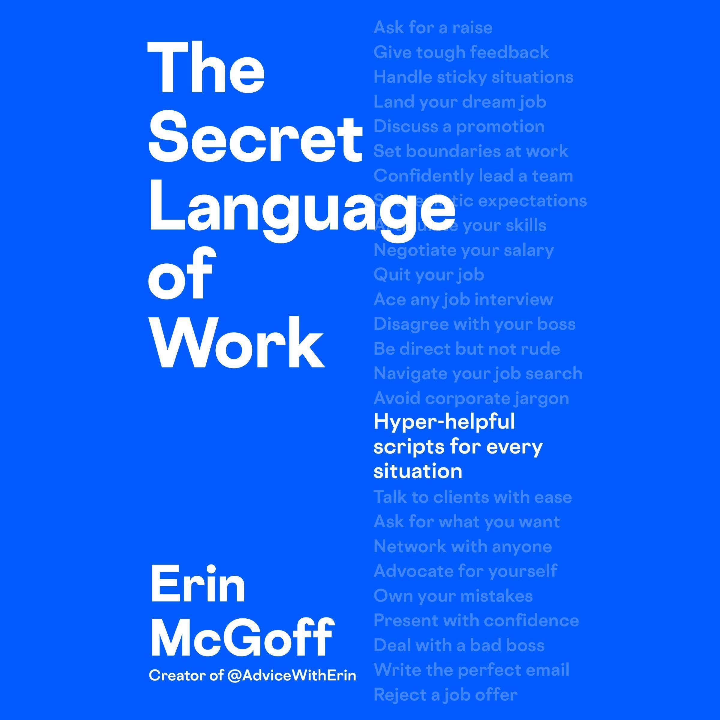 Cover art for The Secret Language of Work