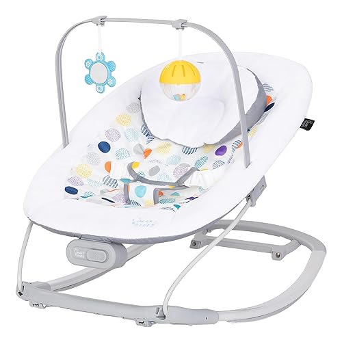 Smart Steps My First Rocker 2 Bouncer, órbitas blancas