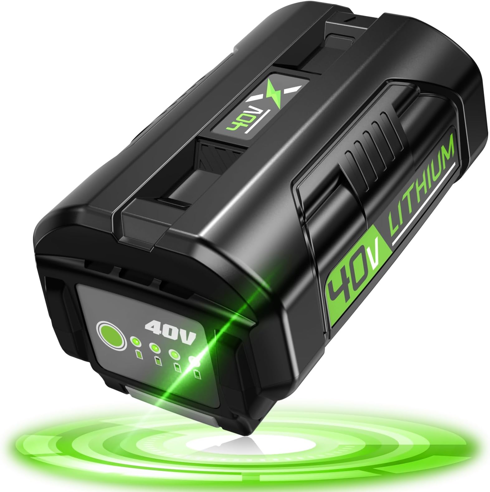 40V OP40601 Replacement for Ryobi 40V Battery 5.0Ah,Compatible with Ryobi 40 Volt Lithium Battery OP4026 OP4050A OP4040 OP4030 OP4050 Compatible with 40V Cordless Power Tool