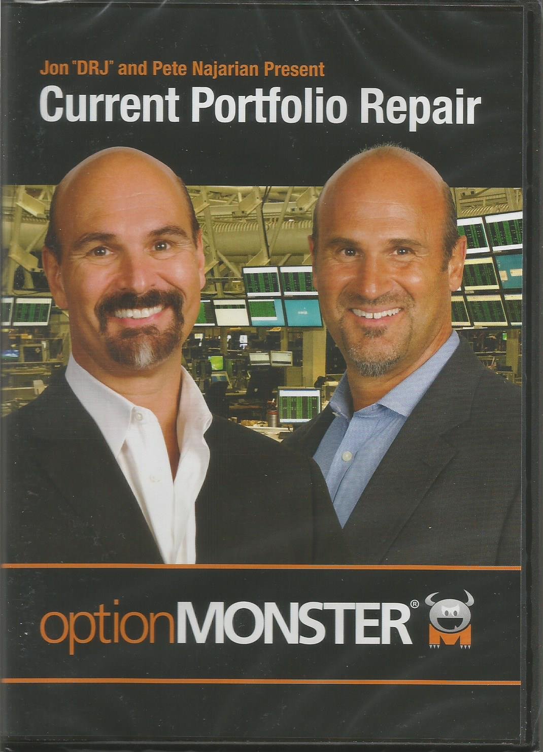 Option Monster Current Portfolio Repair Presented by Jon and Pete Najarian