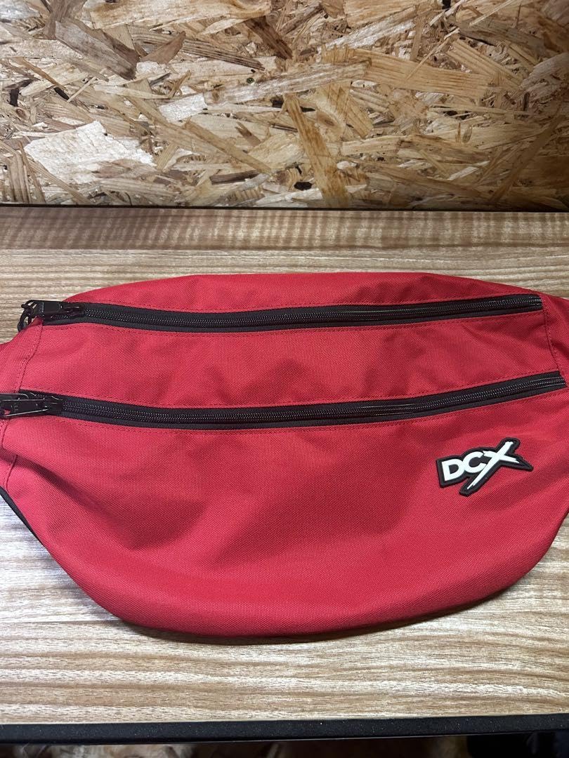 Amazon.co.jp: DCX ボディバッグ ウエストバッグ DRT レッド