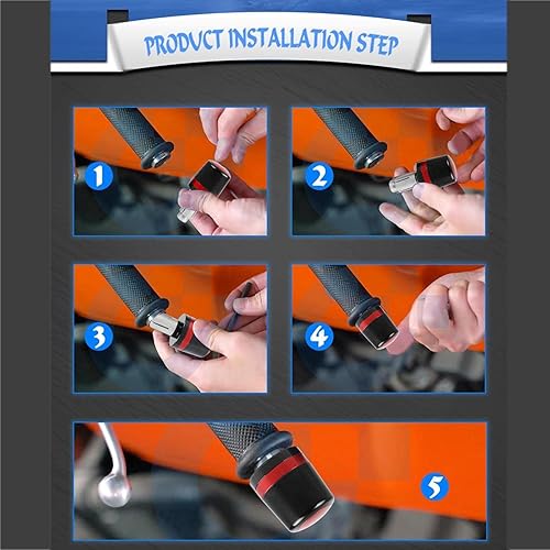 Miniatura 8 de MPSSAA Motorcycle Handlebar Grips for VERSYS 650 1000 VERSYS650 VERSYS1000 Handlebar Handles Grip Ends Motorcycle CNC 78 22mm Hand Handle bar Grips