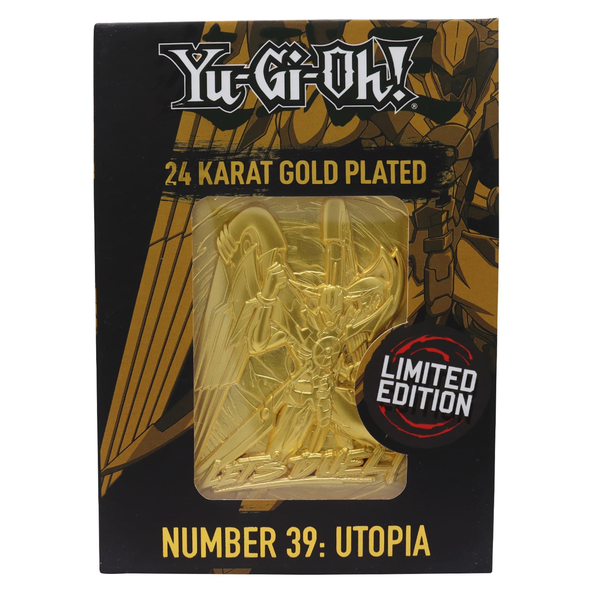 YU-GI-OH! Metal Gold Card - Numero 39: Utopia