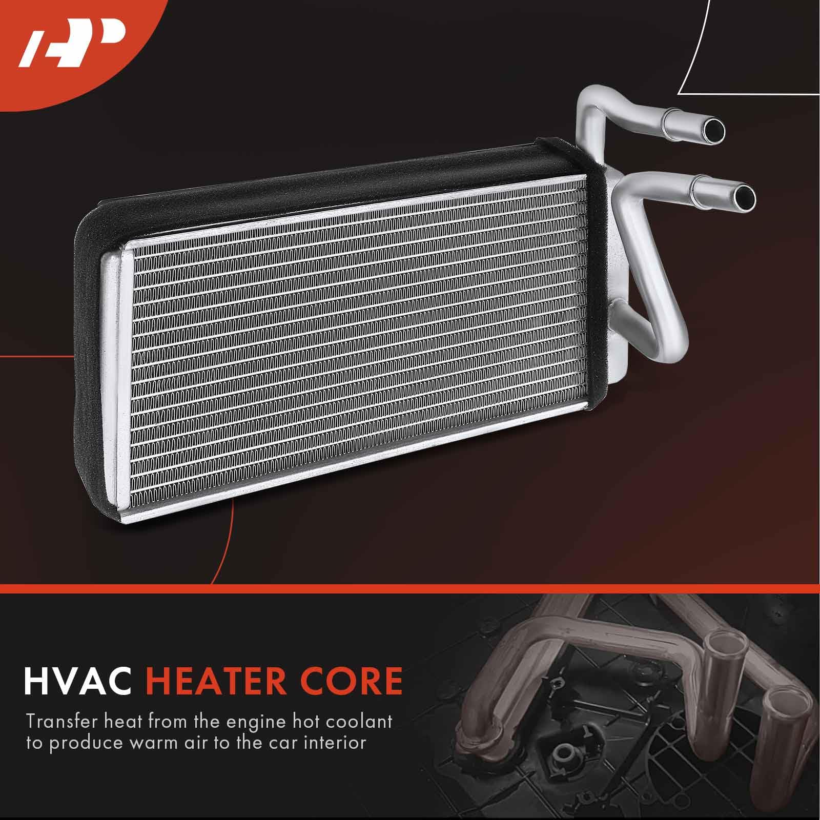 Aluminum Heater Core Klimoto – Compatible With Ford F-150