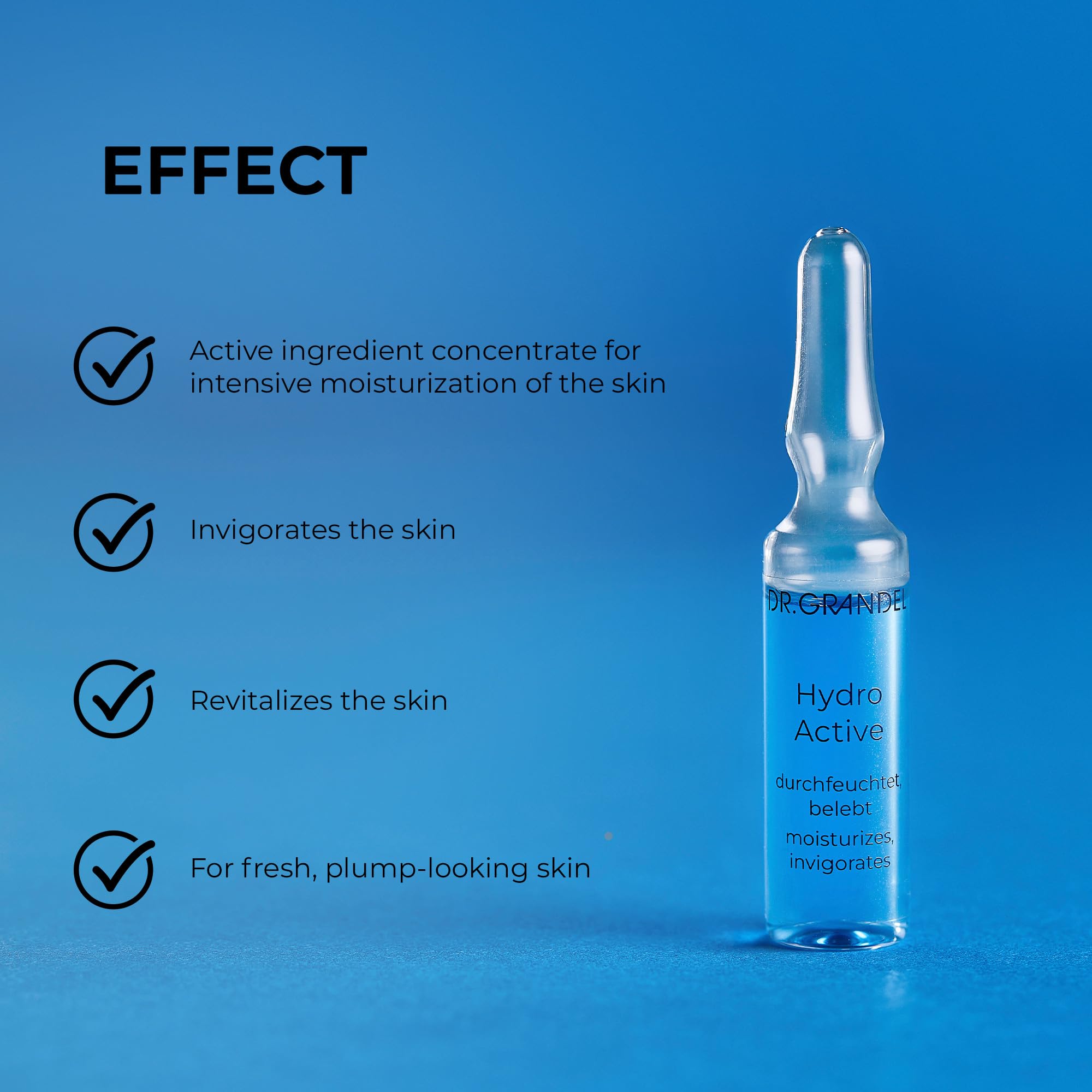 Dr Grandel prodotto beauty Hydro Active Ampoules As 3X3