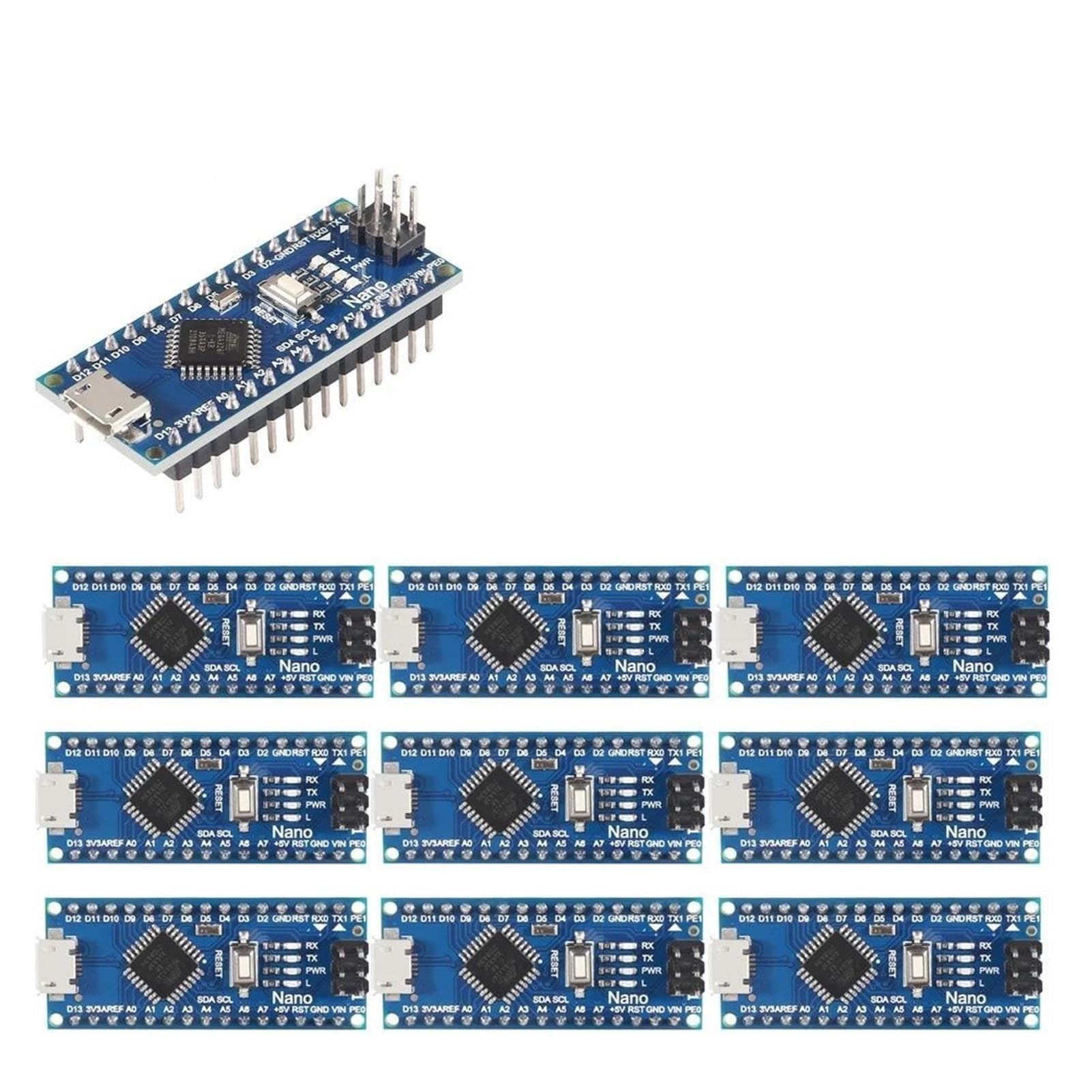 Nano 3.0 Mit dem Bootloader-kompatiblen Controller kompatibel for Arduino