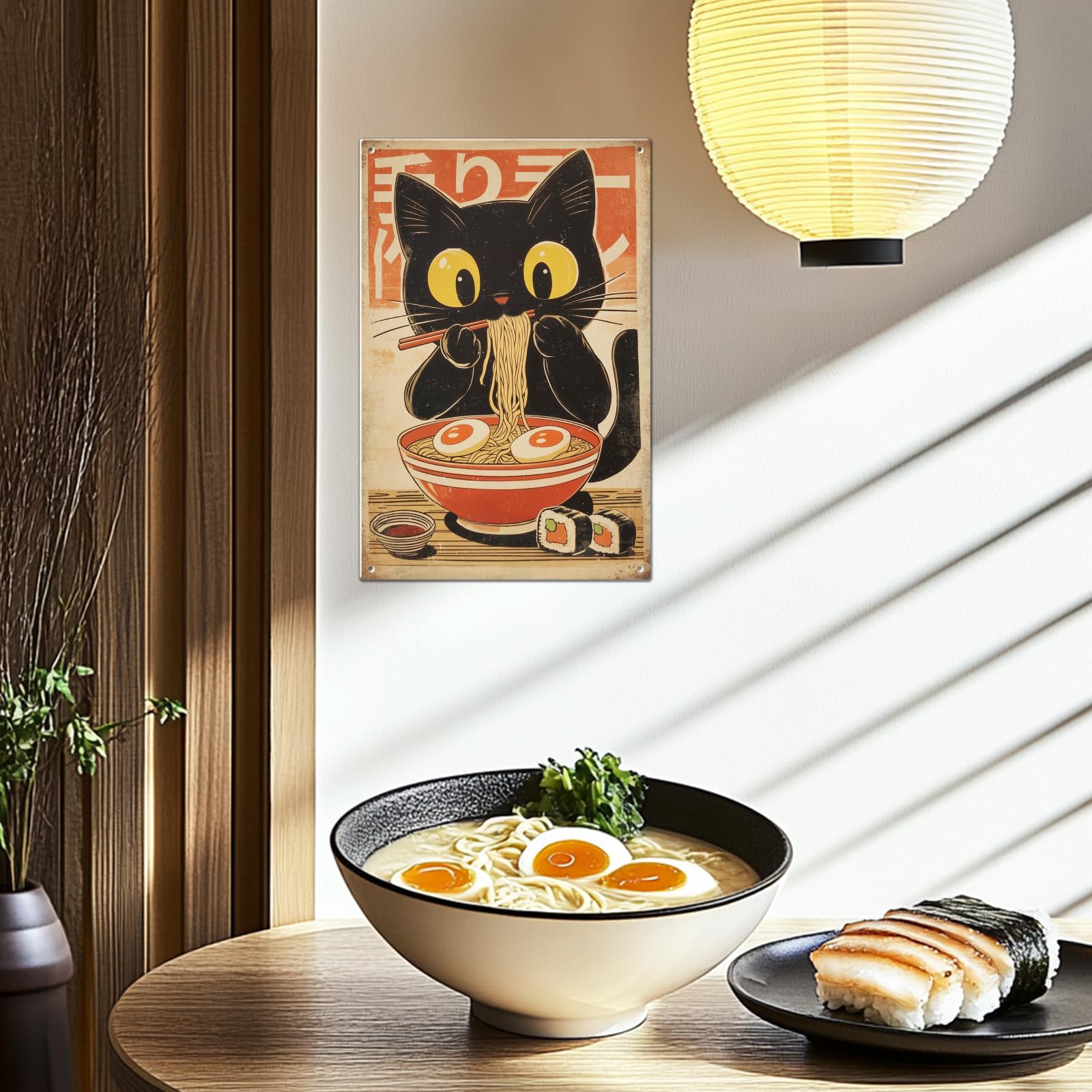 Akira - Plaque Murale Métal Vintage 20,3 X 30,5 Cm