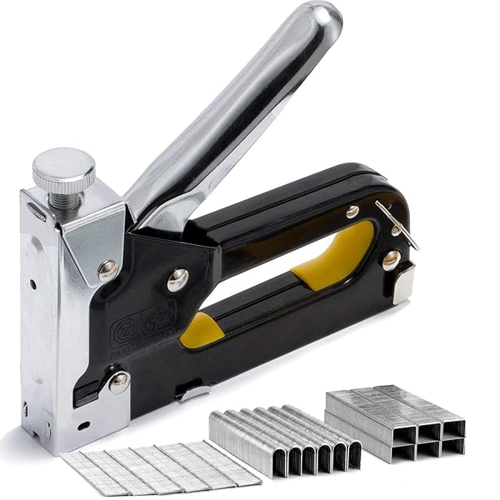 Buy Staple Gun with 900 Staples,Bestele 3in1 Heavy Duty Handle