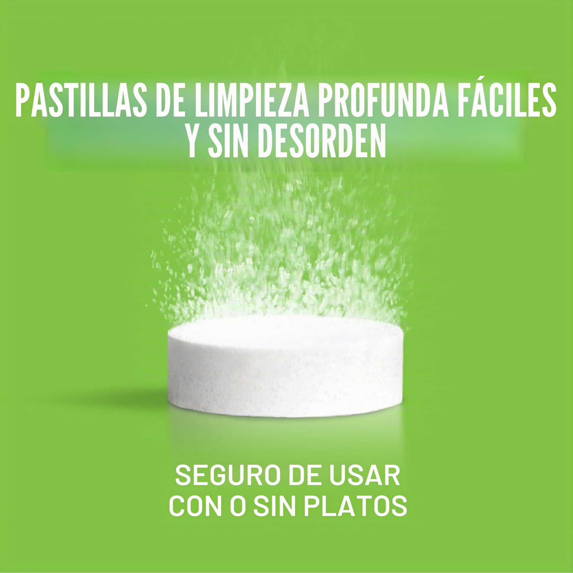 Affresh Limpiador de lavavajillas, compatible con todos los modelos, 6 pastillas
