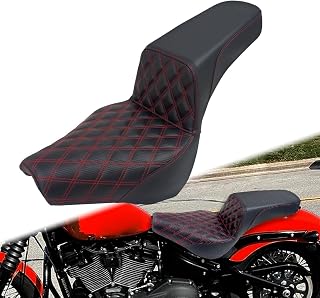 One-Piece Two-Up Seat Fit For Harley Softail 2018-2025
