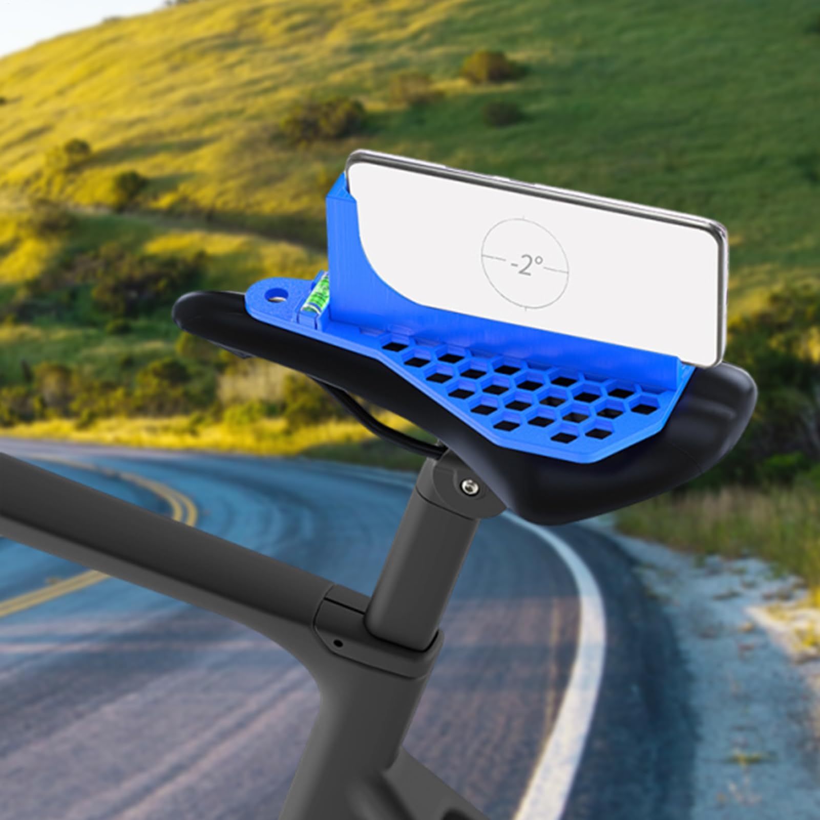 Strumento Di Misurazione 'altezza Del Cuscino Del Sellino Per Bicicletta | Misuratore 'angolazione Del Cuscino Del Sellino Per Bicicletta, Dispositivo Di Regolazione Della Correzione Di Precis
