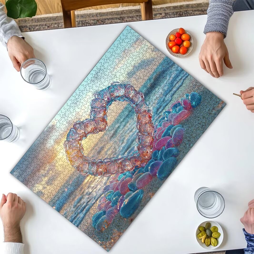 Puzzle San Valentín, Puzzle 1500 Piezas para Adultos, Regalo Mujer -2385