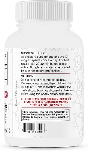 Miniatura 4 de Caralluma Fimbriata - 100 % puro, suplemento para pérdida de peso de máxima resistencia, 1200 mg, supresor natural del apetito para mujeres y