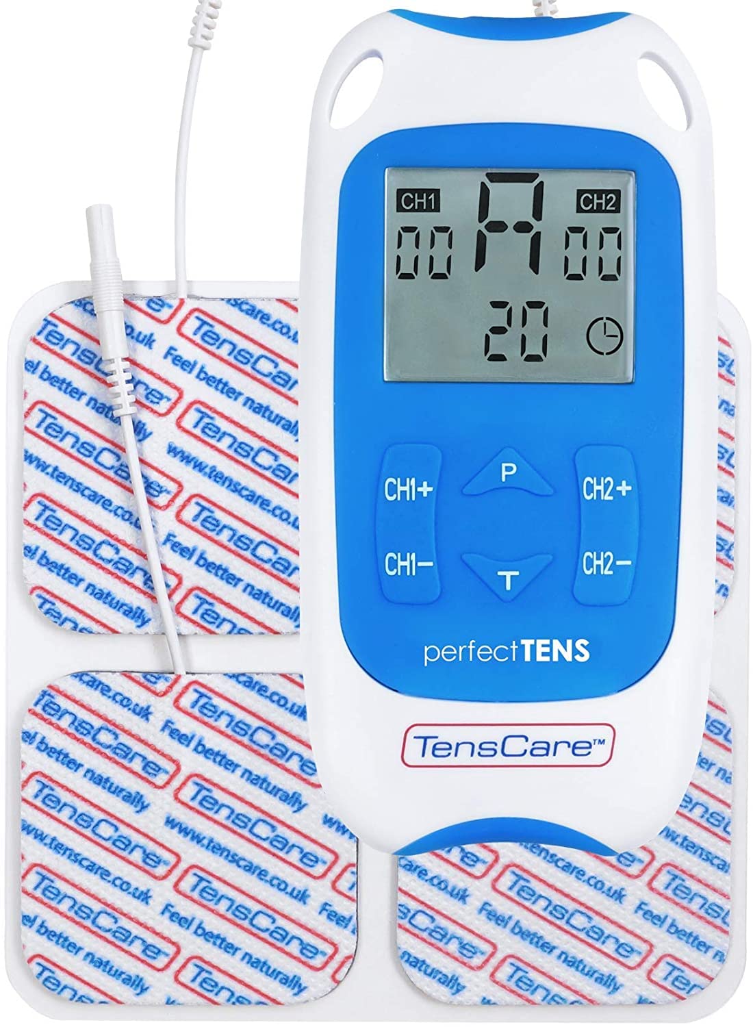 TensCarePerfect TENS - Clinically Proven TENS Machine for Relief from Back, Hip, Leg, Arm Pains, Arthritis and Sciatica