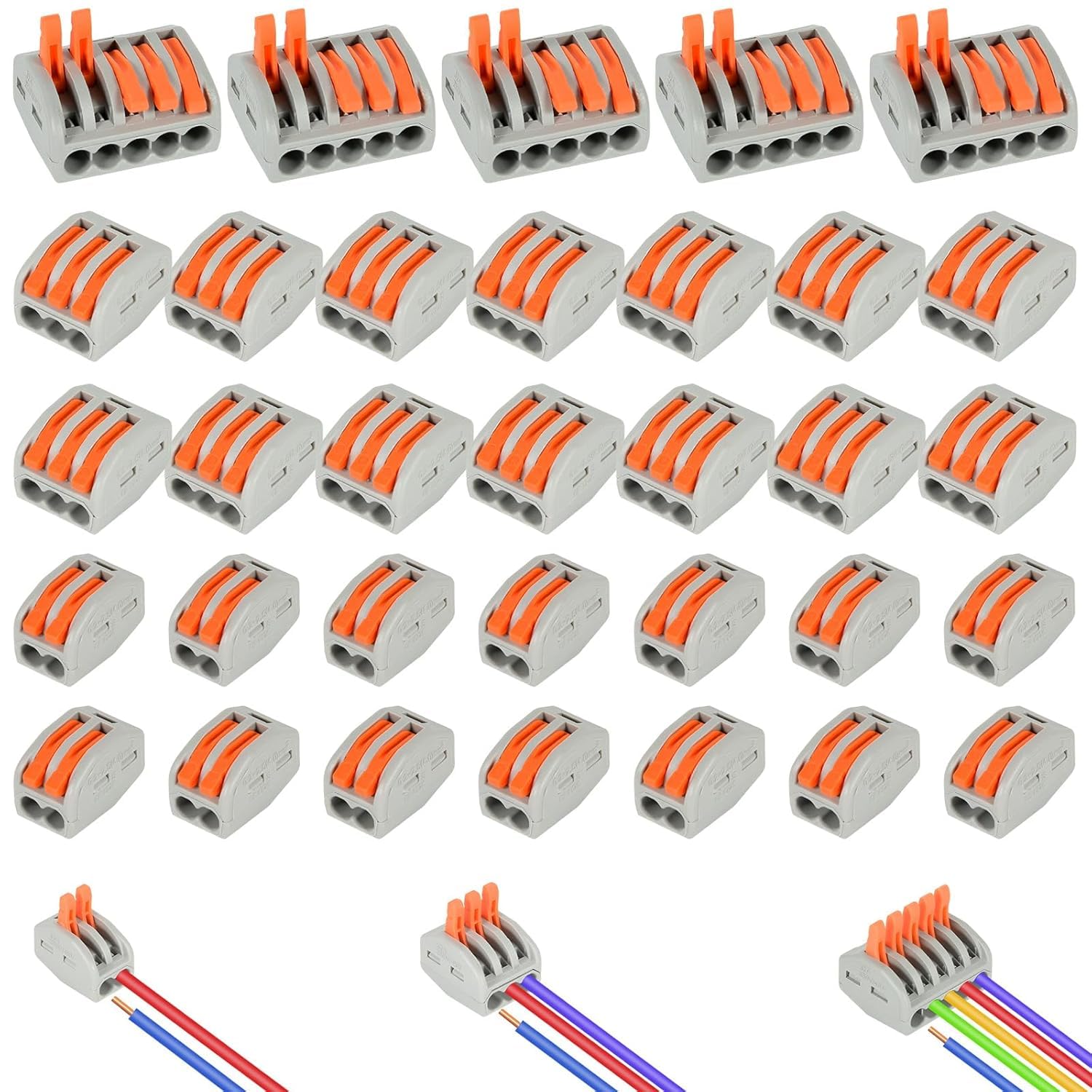 110 PZ Connettori elettrici con asta di controllo