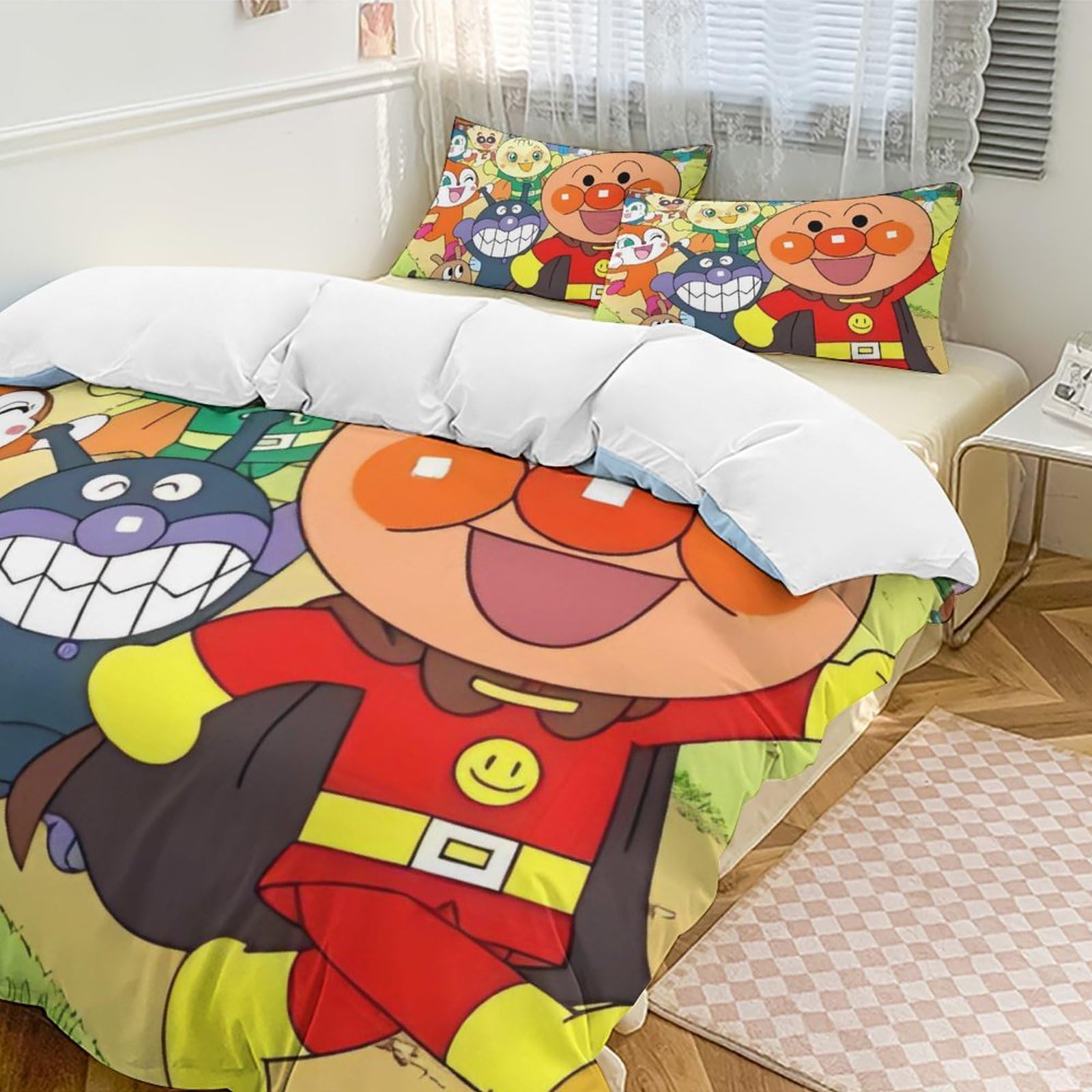 maan寝具セット Amazon｜アンパンマン 寝具セット シングル寝具カバーセット 掛け布団