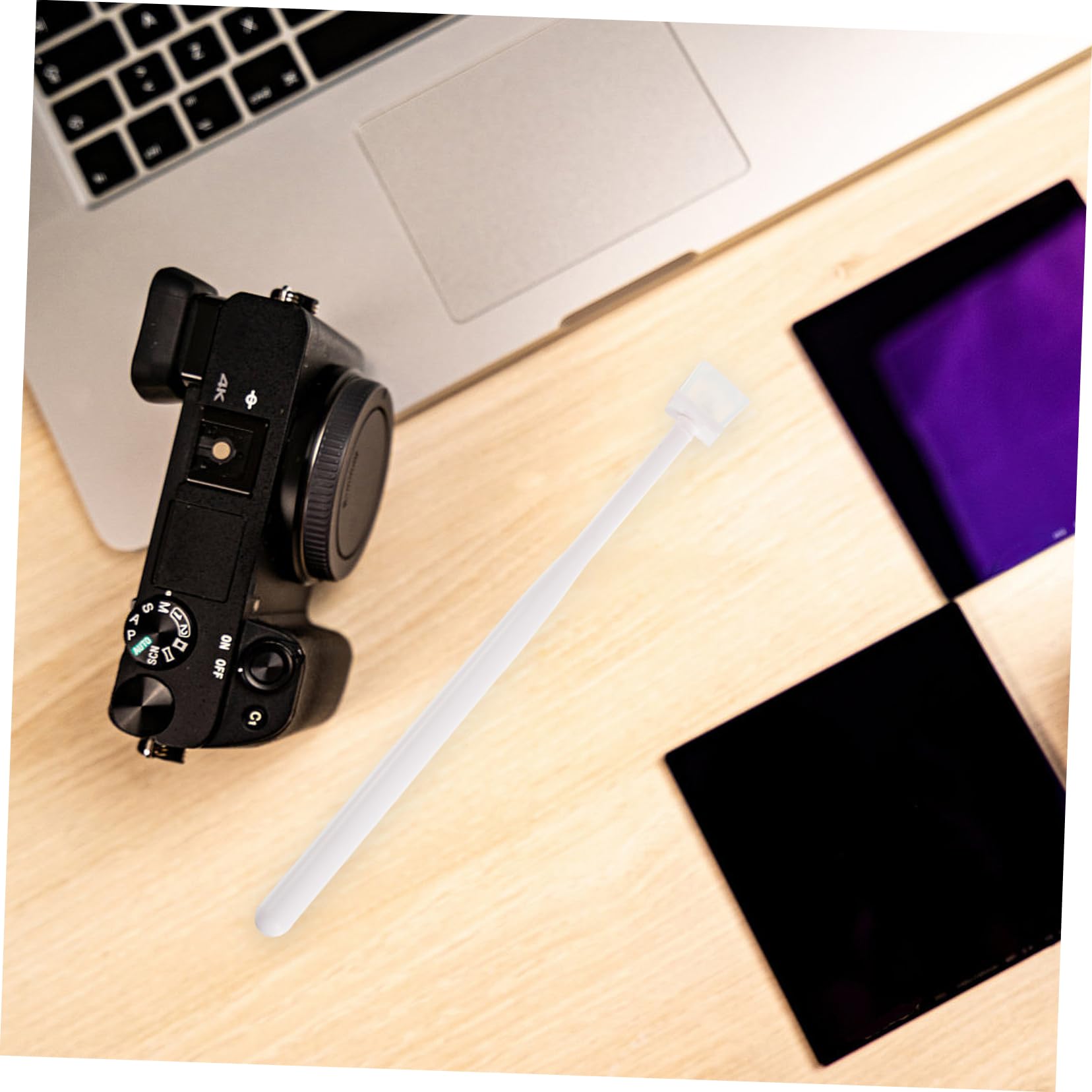 Happyyami Sensor Gel Cleaner Stick for Ccd Cmos Cameras Portable Jelly Tool for Removal Compact Design for Easy Carrying Random Color