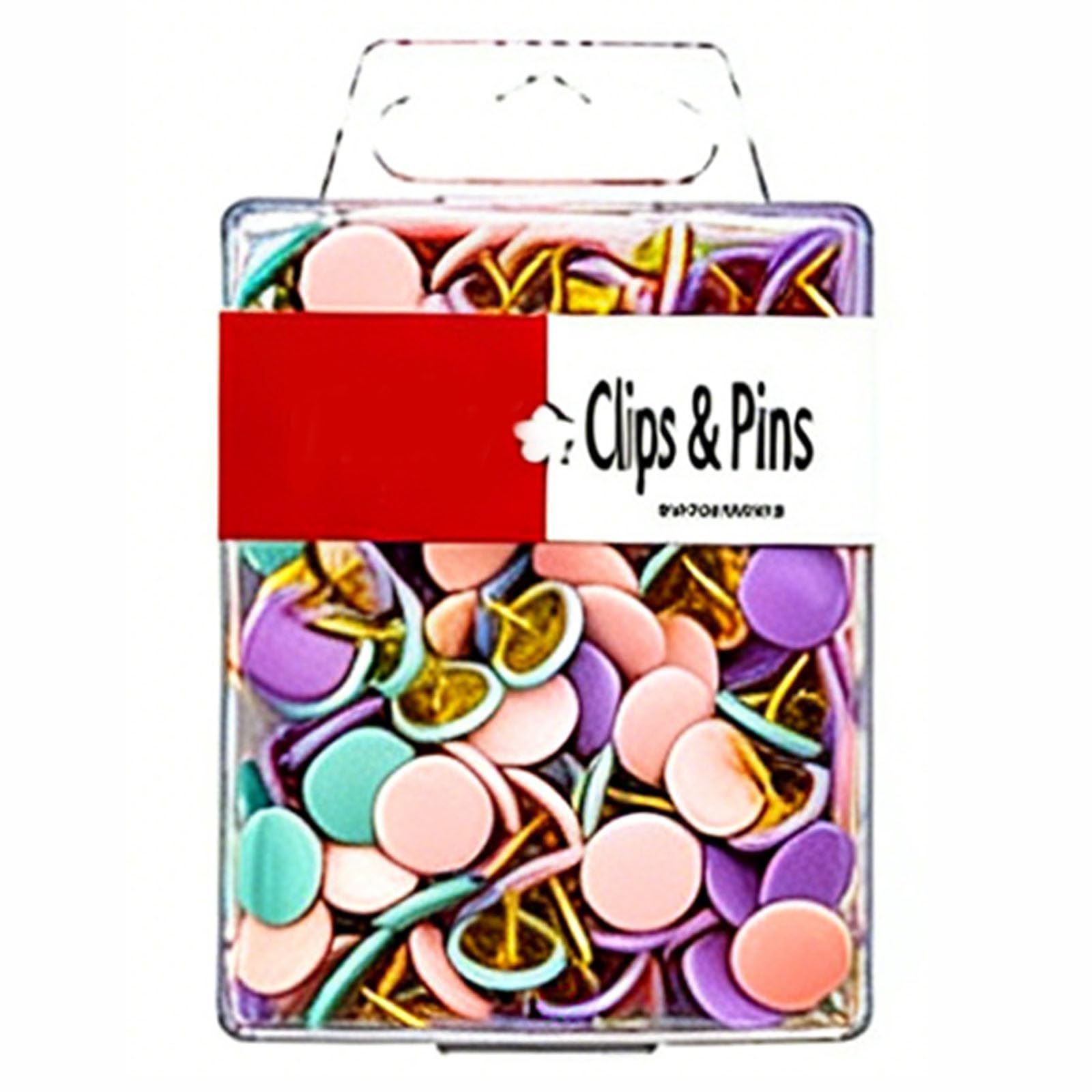 Of Metal Push Pins with Rounded Head for Cork Board Marking Map Tacks Marking Pins
