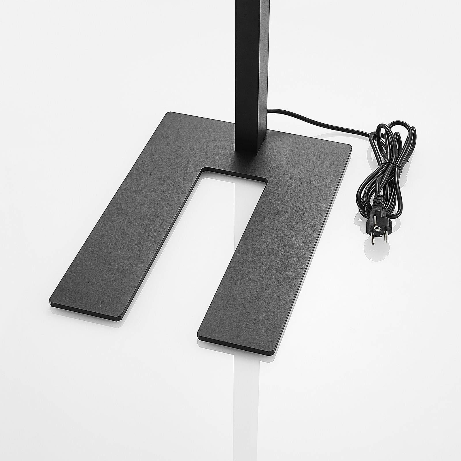 Arcchio Lampade da terra per ufficio dimmerabile con sensore di movimento (Moderno) colore Nero, in Alluminio ad es. Studio & Ufficio lampadina inclusa Lampada lampada