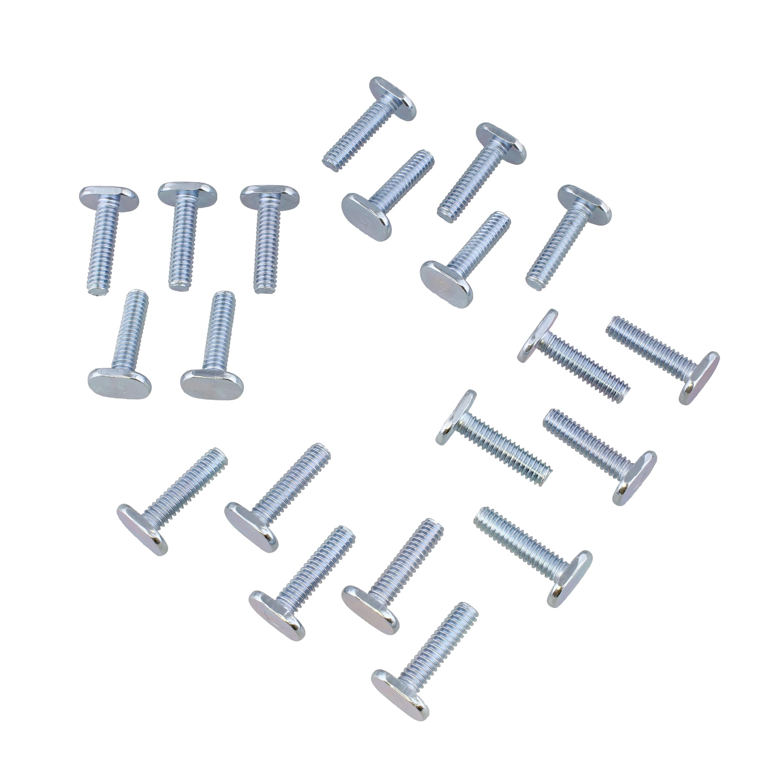 DCT Tee Bolt Set – 20 Pack 1in T Bolts for Woodworking, T Track