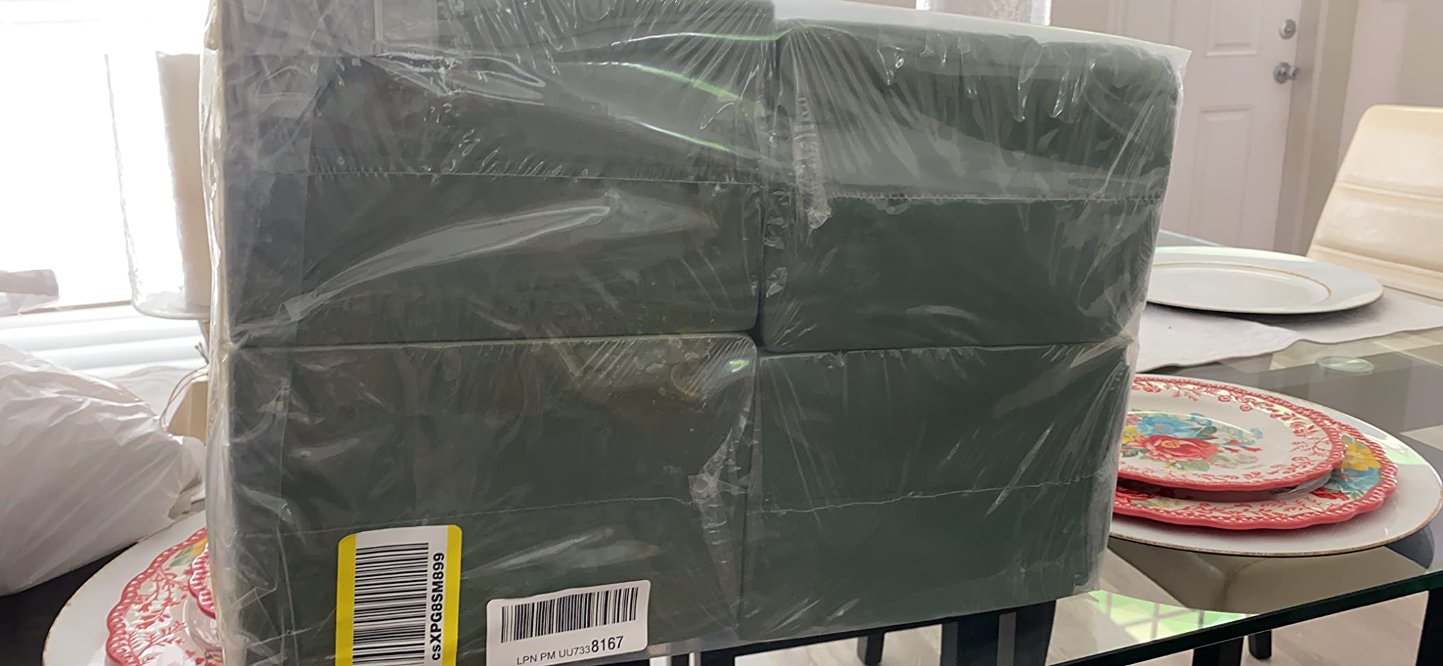 11/mo Finance 24 Pieces Floral Foam Blocks Green Flower Foam Bricks