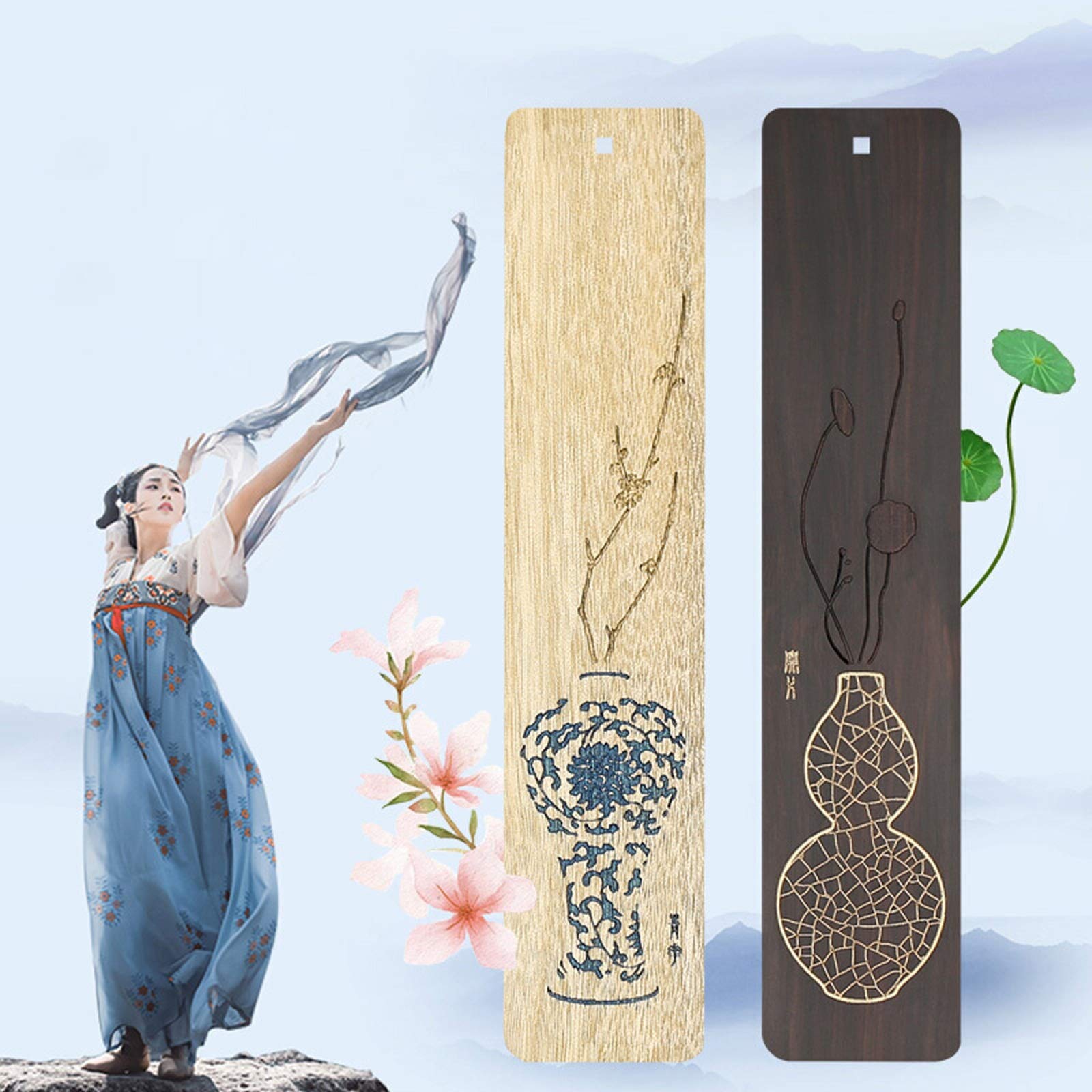 Lesezeichen Natürliches Wood-Lesezeichen Handgemachtes hölzernes Lesezeichen personalisierte hölzerne Seite-Marker ist EIN einzigartiges Geschenk für Lehrer-Studenten Buch Markierungen