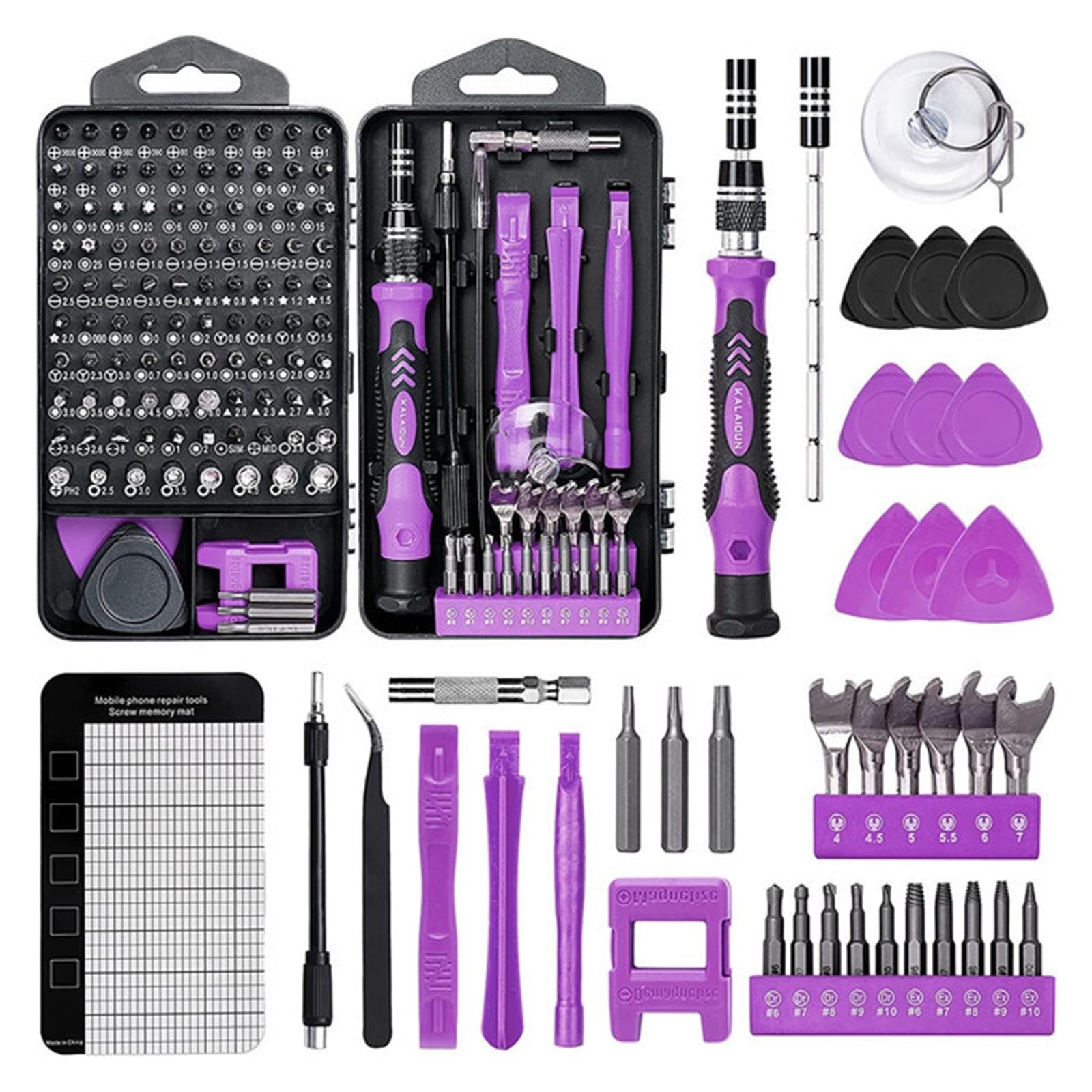 115/122/138 In1 Precision Screwdriver Set Magnetic - Professional Screw Driver Tools,PC Repair Tool Kit