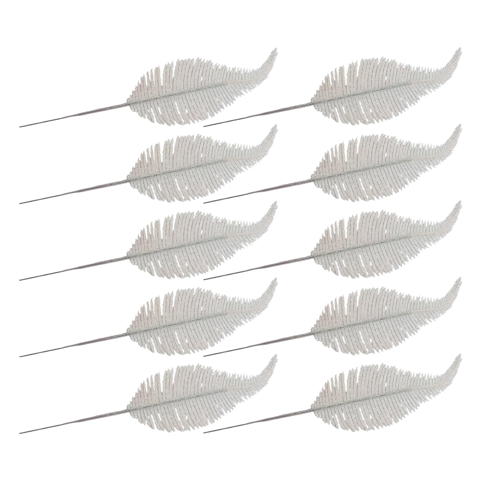 Jazuaiao Of 10 Flexible Holiday Leaves Set Christmas Tree Decors for Unique Tree Ornament with Easy Installation Decoration Leaves