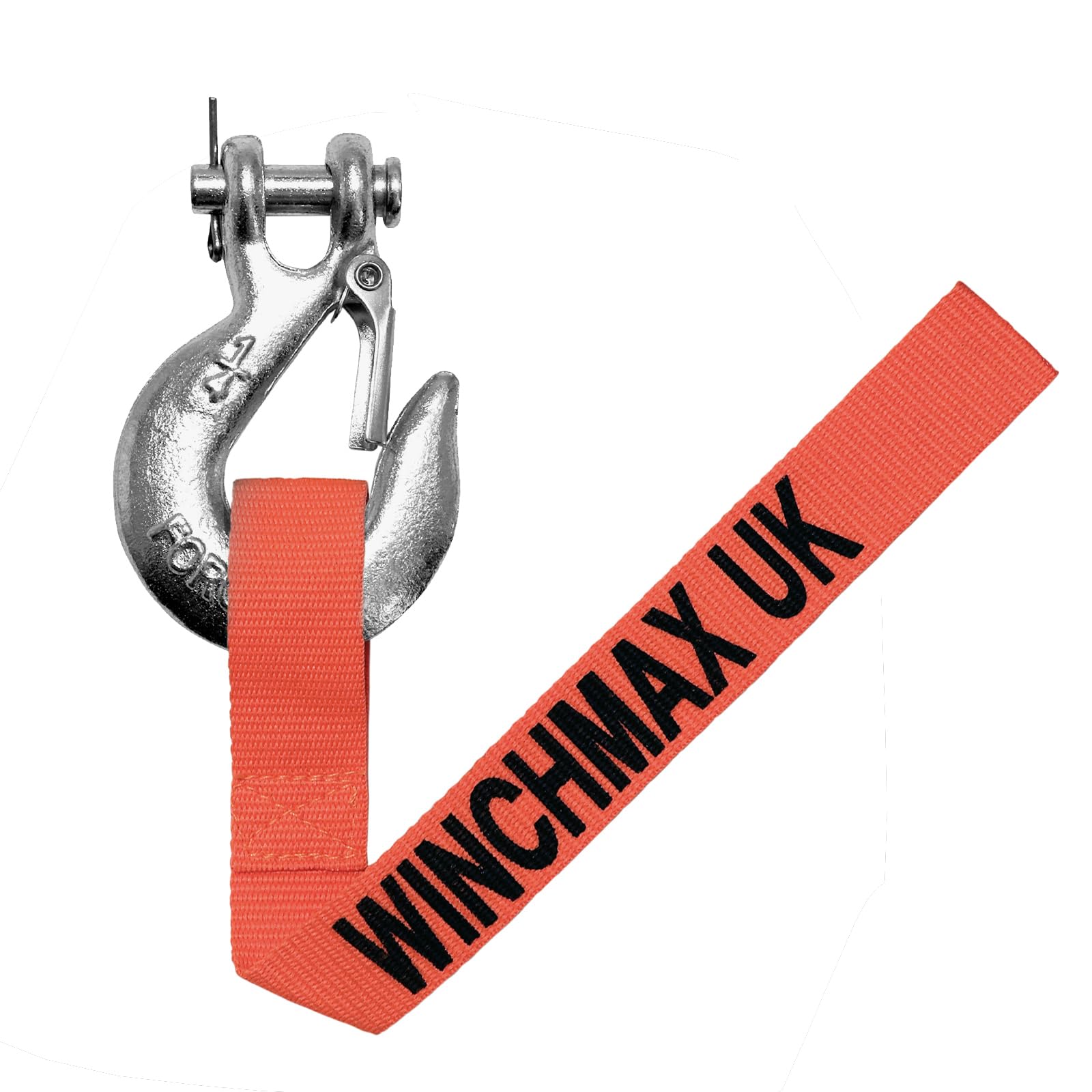 Winchmax Cabrestante eléctrico de Grado Militar de 24 V, Cuerda sintética Dyneema SK75 de 15,5 m x 5 mm, Gancho de Horquilla de 1/4 Pulgadas. Controles remotos inalámbricos para Dos Auriculares.