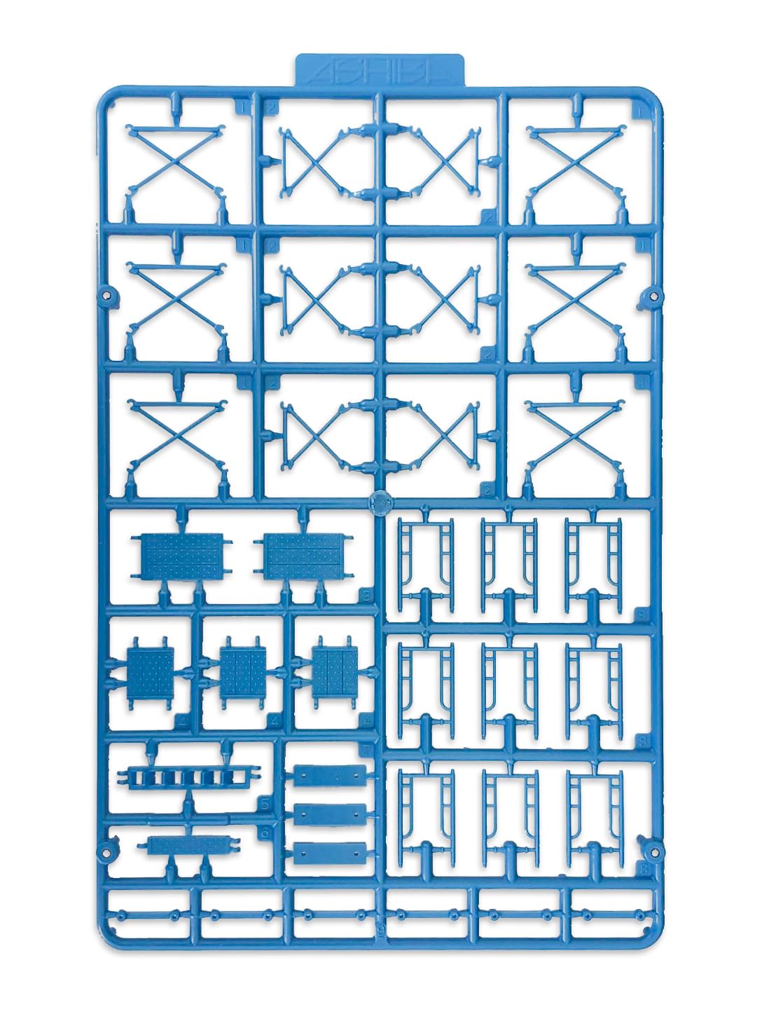 Pop Another World Series Ashioba (Blue) 1:64-1:100 Scale Plastic Kit
