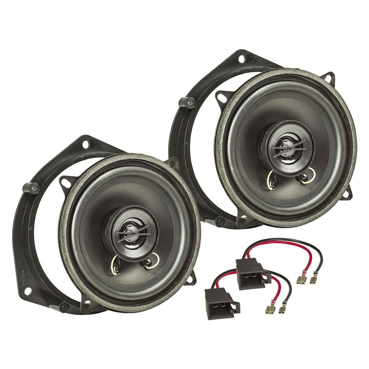 tomzz Audio 4039-004 Kit di installazione degli altoparlanti compatibile con Opel Astra G Omega B Zafira Meriva porta posteriore 130mm sistema coassiale TA13.0-Pro