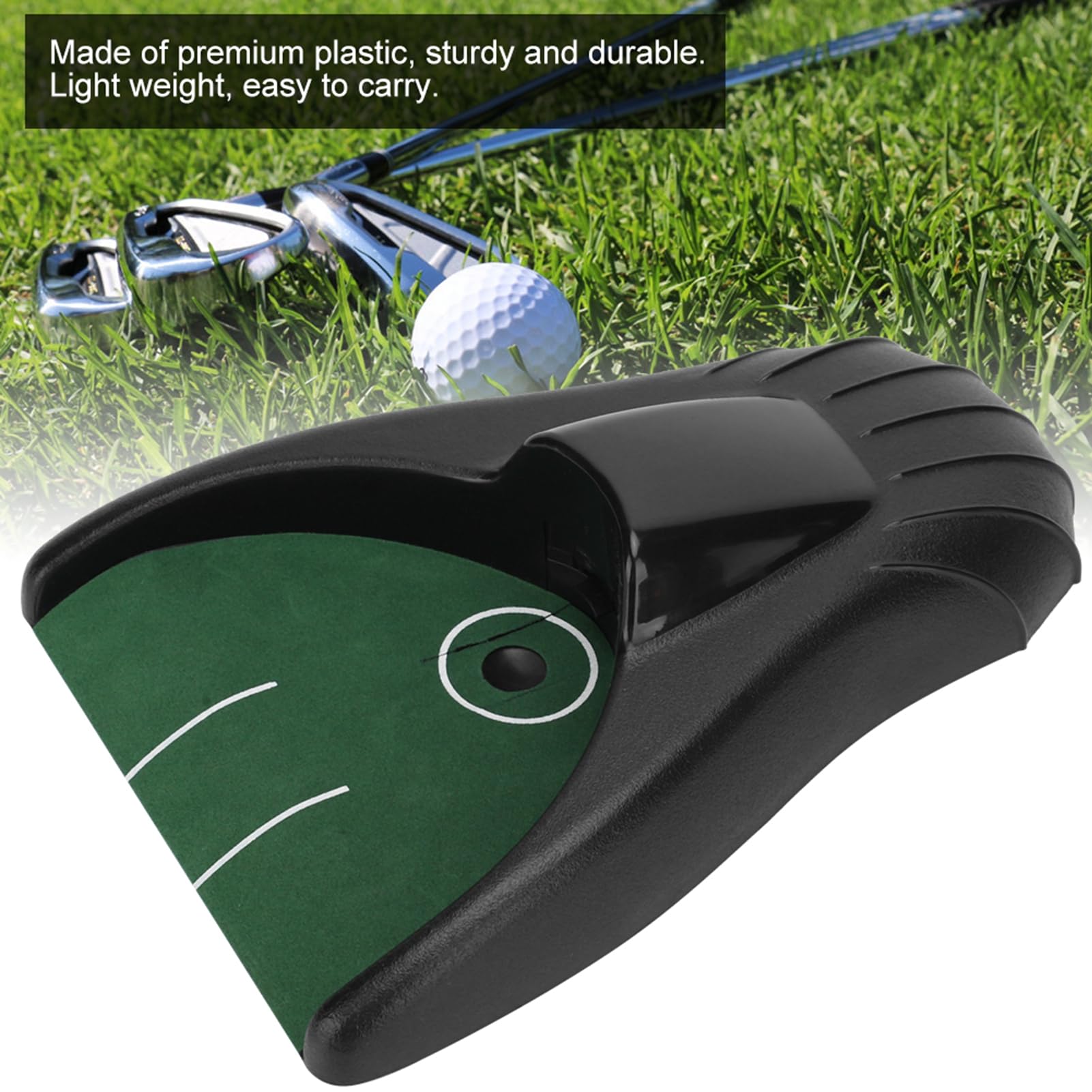 QANYEGN Golf Automatic Putting Cup, Golf Hole Auto Returning Practice, Golf Putting Return Machine for Use at Home, Office, Parties, Etc