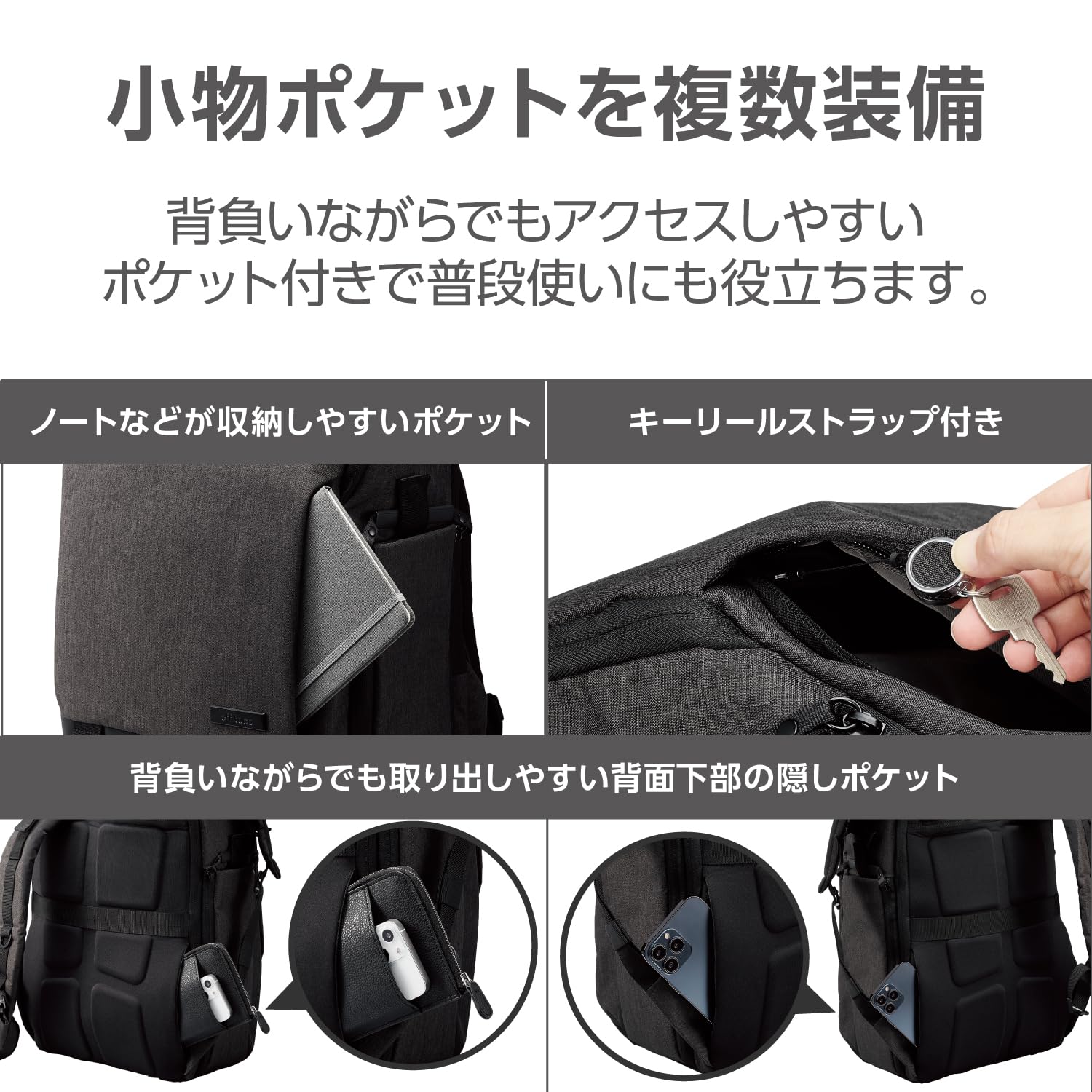 ★8/0310i08 オフトコ トラベルバックパック Amazon.co.jp: エレコム offtoco 2STYLEバックパック for travelers 大