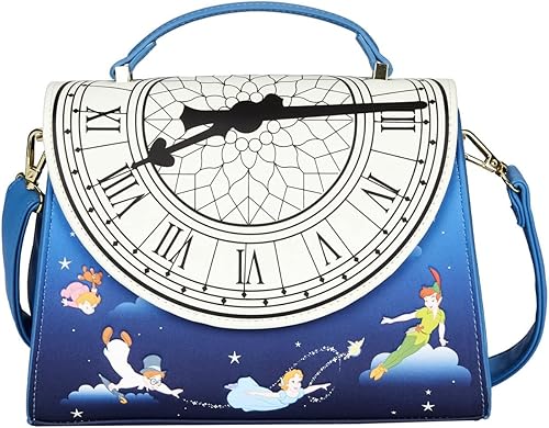 Loungefly Peter Pan Glow Clock - Bolso cruzado, Peter Pan