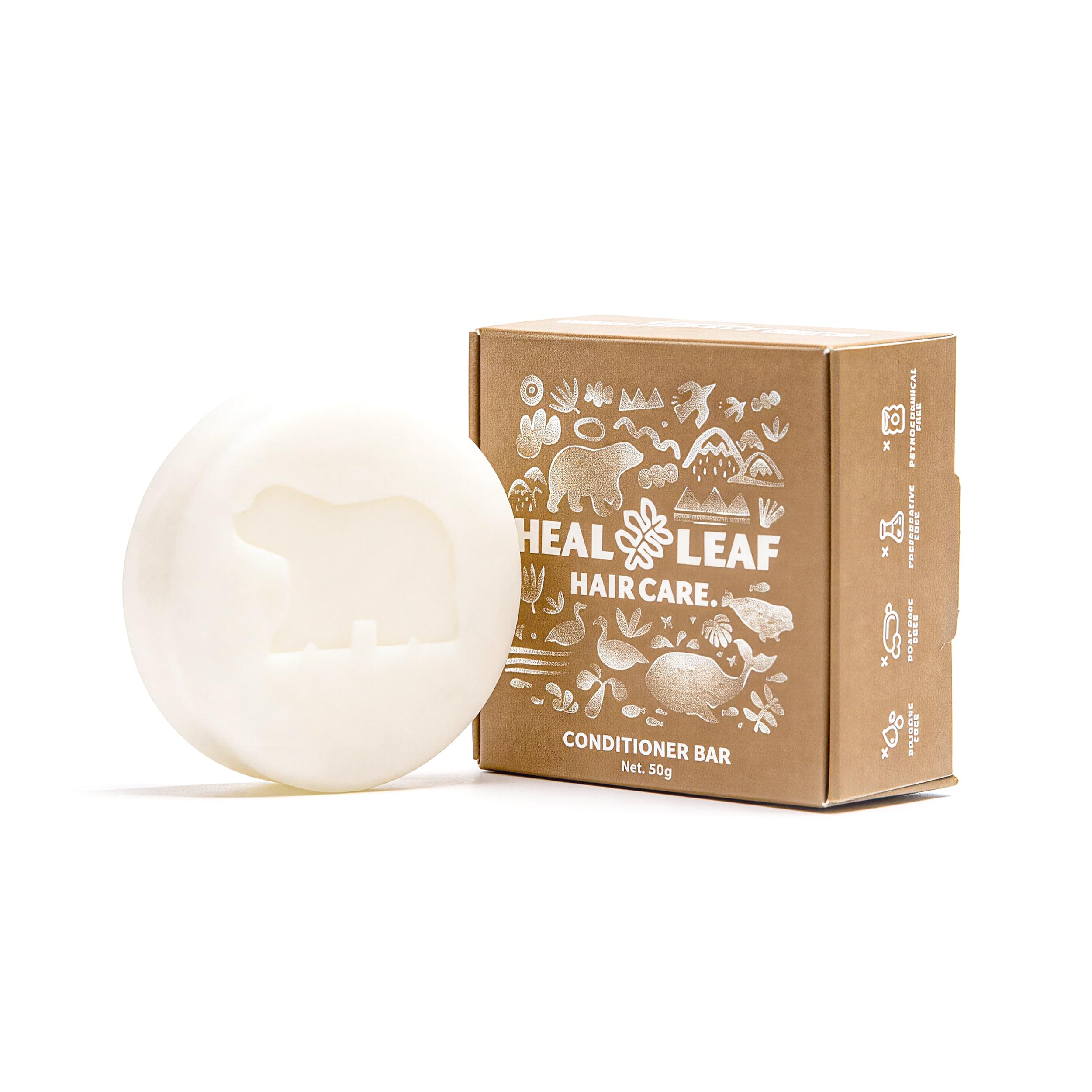 Solid Conditioner Bar For All Hair Types, Botanical Hair & Scalp Care, Nourishing Plant-Derived Oils & Silk Protein, Mild pH, Plastic-Bottle Free, Travel-Ready – Smoothness, Softness & Shine