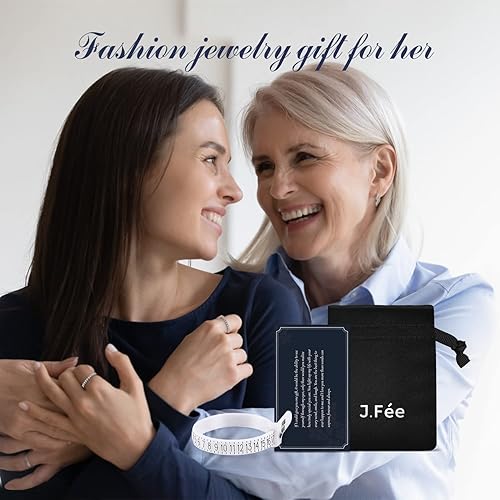 Miniatura 6 de J.Fée Fidget Ring for Anxiety with Beads, Anxiety Ring 925 Sterling Silver Rings for Women, Anti Anxiety Ring for Women, Thumb Ring Spinner Rings