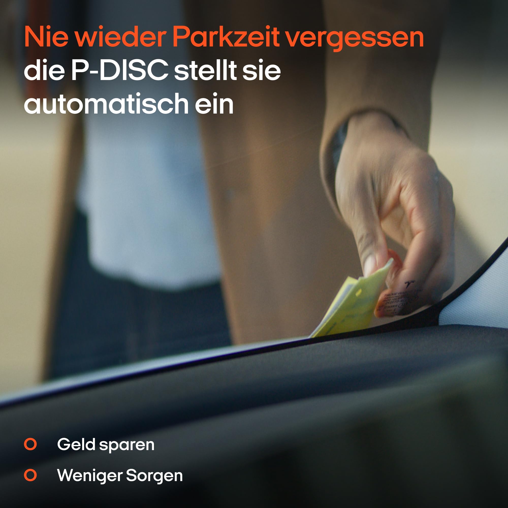 OOONO P-DISC NO2 – Disque de stationnement électronique avec homologation automobile – Disque de stationnement numérique automatique avec autorisation de circulation KBA selon la législation allemande