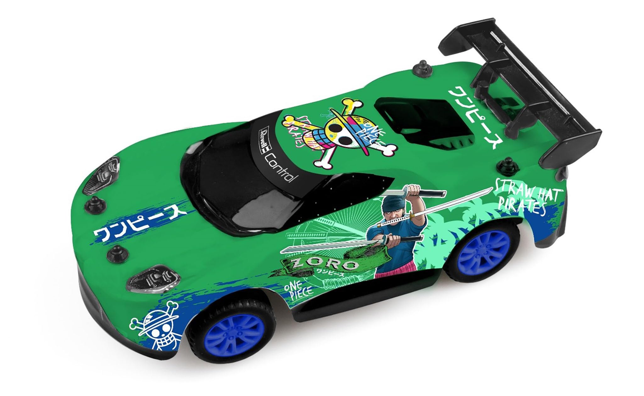Revell Control 24694 RC Anime Car One Piece With Precise 2.4 GHz Control, 1:24 Scale, 14.5cm in length, Multicoloured