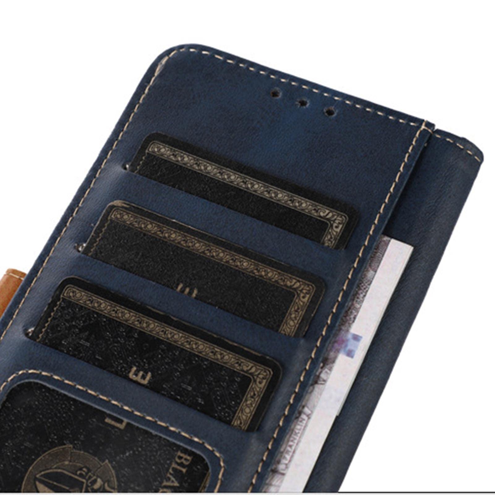 Cover per Sony Xperia 1 IV, Custodia in Pelle PU Magnetica Libro Flip Portafoglio con Slot per Schede Stand Chiusura Magnetica Antiurto TPU Protezione Case,Nero
