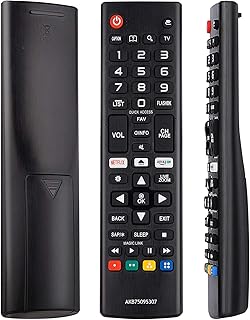 LG TV Remote AKB75095308 for LG Ultra HD Smart TV with Netflix Amazon Buttons - No Setup Required…