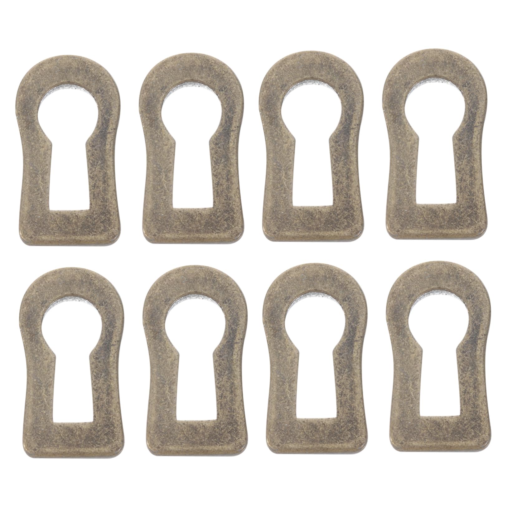 Écussons de clé antiques VILLCASE pour meuble vintage | 50 pièces